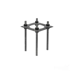 Mast til Gadelampe | Lygtepæl | 3m | Ø60mm | BASE SG | Sort