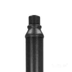 Mast til Gadelampe | Lygtepæl | 3m | Ø60mm | BASE SV | Sort