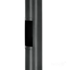 Mast til Gadelampe | Lygtepæl | 3m | Ø60mm | BASE SV | Sort