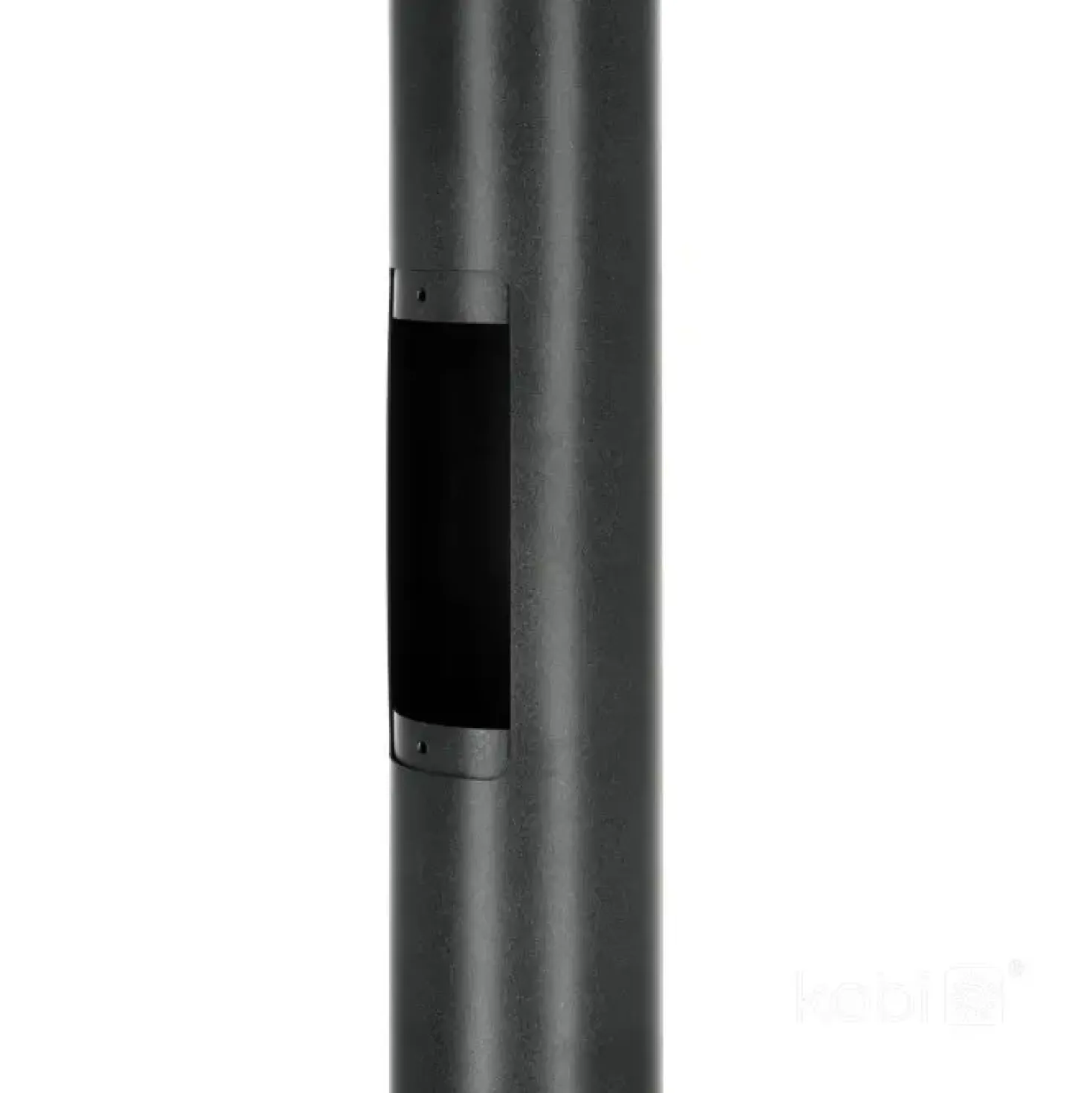 Mast til Gadelampe | Lygtepæl | 3m | Ø60mm | BASE SV | Sort