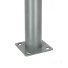 Mast til gadelampe | Lygtepæl | 3m | Ø60mm | BASE SV |Grå