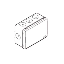 Membrandåse / Forgreningsdåse Udendørs - IP55 - 73x101mm