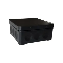 Membrandåse | IP55 | 90x90x40mm | Sort
