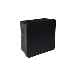 Membrandåse | IP55 | 90x90x40mm | Sort