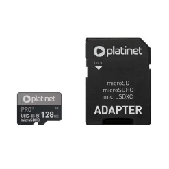 Micro SD Kort | 128GB | Hukommelseskort | Adapter | MicroSDXC (UHS-III)