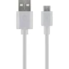 Micro USB Kabel | 2.5A | 1m | USB A | Hvid (77527)