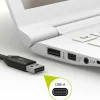 Micro USB Kabel | 2.5A | 1m | USB A | Sort (72227)