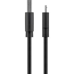 Micro USB Kabel | 2.5A | 1m | USB A | Sort (72227)