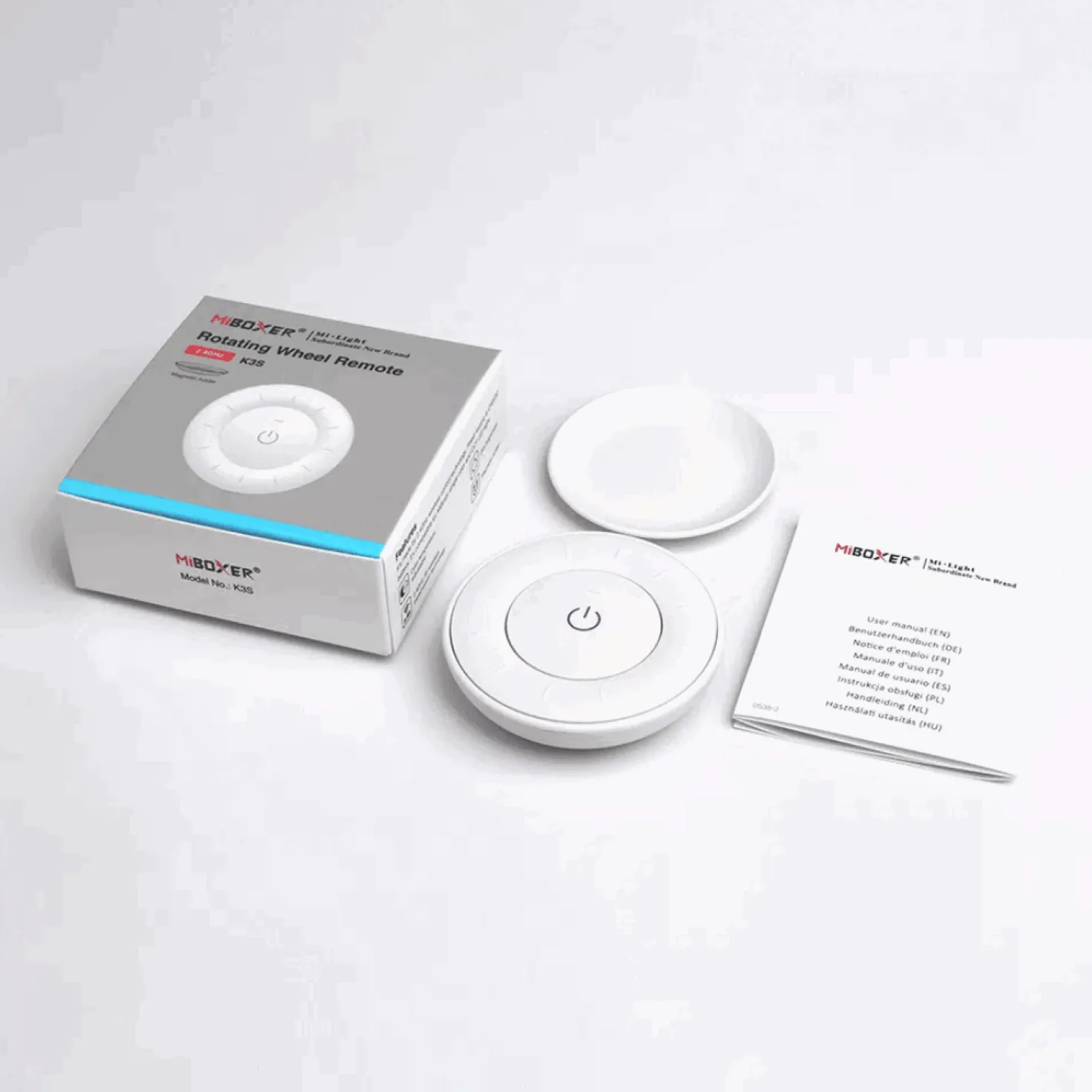 Mi-Light | RF Fjernbetjening | CCT | Hvid | K3S W