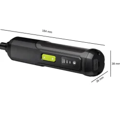 Mini Elektrisk Skuetrækker Sæt | 28 Dele | Sort