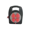 Mini kabeltromle | IP44 | 900W/2300W | 3G1,0mm² | m/j | 15m | Rød/Sort/Grå