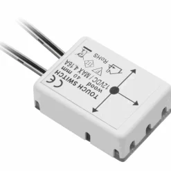 Mini afbryder | Usynlig afbryder | Op til 40mm tykt | 12V | Max 50W