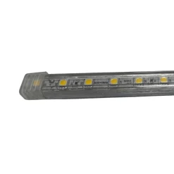 1m Plastikprofil til Glorie 230V LED Strip | Gennemsigtig