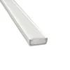 1m Plastprofil | 16x7mm | Hvid | Passer til LED strips | Slim