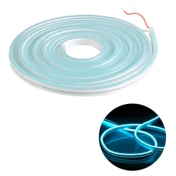 Neon LED Strip 12V | 5m | 6mm | Blå | 5.4W/m | IP65