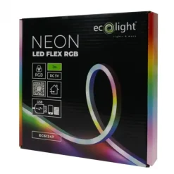 Neon LED Strip 5v | RGB | Plug N Play USB | 3m | IP20