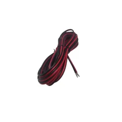 Én farve kabel | 5m | Ledning til LED SMD Strips | 12-24V | Single Color LED strip kabel