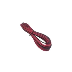 Én farve kabel | 5m | Ledning til LED SMD Strips | 12-24V | Single Color LED strip kabel