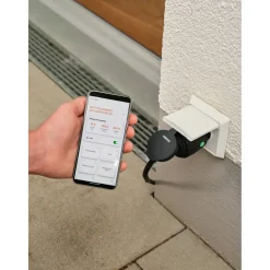 OSRAM Smart Plug Udendørs | Zigbee 3.0 | IP44 | Sort