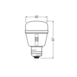 OSRAM Grolys Pære | Vækstspektrum | E27 | 330lm | 10W