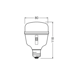 OSRAM Grolys Pære | Vækstspektrum | E27 | 650lm | 20W
