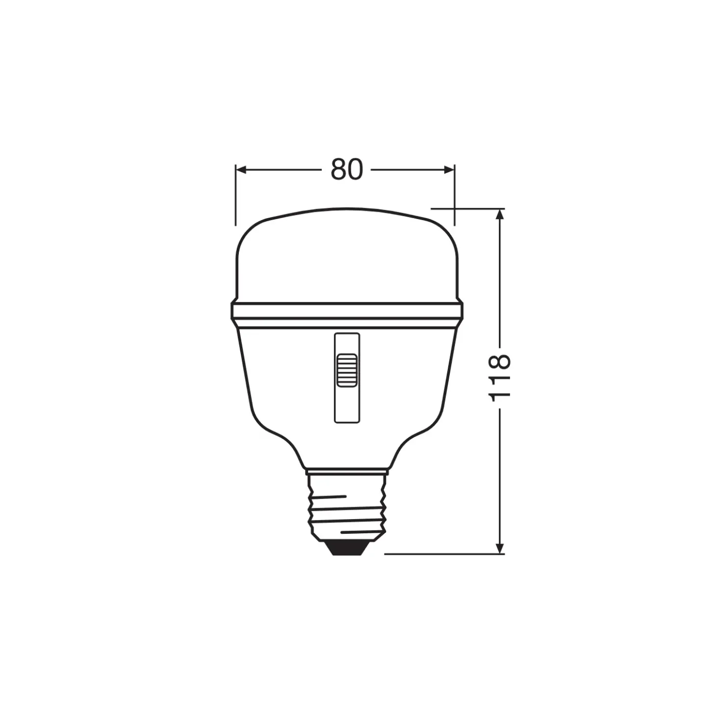 OSRAM Grolys Pære | Vækstspektrum | E27 | 650lm | 20W