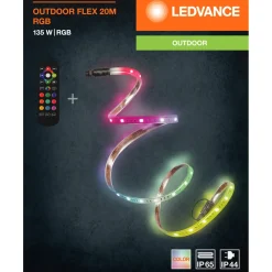 OSRAM SMD LED Strip 230V | 20m | RGB | 7W/m | IP65 | FLEX