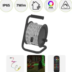 OSRAM SMD LED Strip 230V | 10m | RGB | 7W/m | IP65 | FLEX