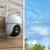 Overvågningskamera | Udendørs | 2.4 og 5GHz Wi-Fi | Pan Tilt