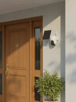 Overvågningskamera inkl. Solcellepanel | Udendørs | 4G | Pan Tilt
