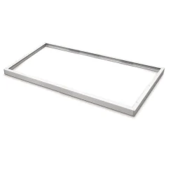 Påbygningsamme til LED Panel 30x120 | 45mm | Skrueløs | Hvid