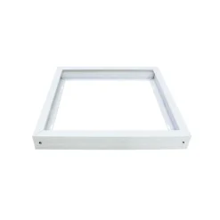 Påbygningsramme til LED Panel 30x30 | 42mm | Hvid