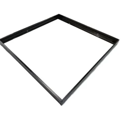 Påbygningsramme til LED Panel 60x60 | 45mm | Skrueløs | Sort