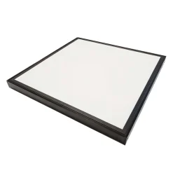 Påbygningsramme til LED Panel 60x60 | 45mm | Skrueløs | Sort