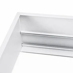 Påbygningsramme til LED Panel 30x120 | 68mm | Hvid