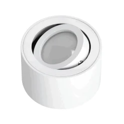 Påbygningsspots | 5 stk. pakke inkl. lyskilder 4000K | Hvid | m. Kip | Indendørs | 230V
