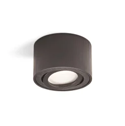 Påbygningsspots | 5 stk. pakke inkl. lyskilder 3000K | Sort | m. Kip | Indendørs | 230V