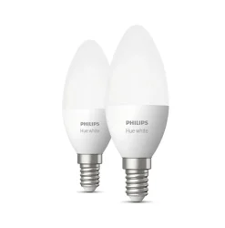 Philips Hue E14 | 2-Pak | White | Kerte | 2700K | 470lm | 5,5W