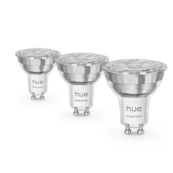 Philips Hue Essential GU10 | 3-Pak | White & Color Ambiance | 345lm | 4.7W