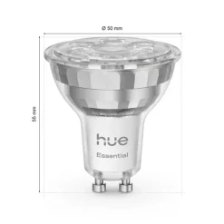 Philips Hue Essential GU10 Startsæt | White & Color Ambiance | Bridge + Switch | 345lm | 4.7W