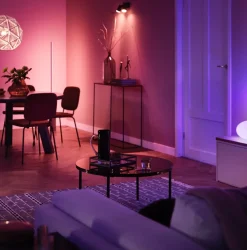 Philips Hue E27 Startsæt | White & Color Ambiance | Bridge + Switch | 1055lm | 11W