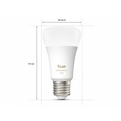 Philips Hue E27 | White Ambiance | 1100lm | 8.1W