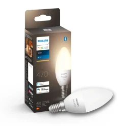 Philips Hue E14 | White | Kerte | 2700K | 470lm | 5,5W