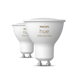 Philips Hue GU10 | 2-pak | White & Color Ambiance | 400lm | 4,2W