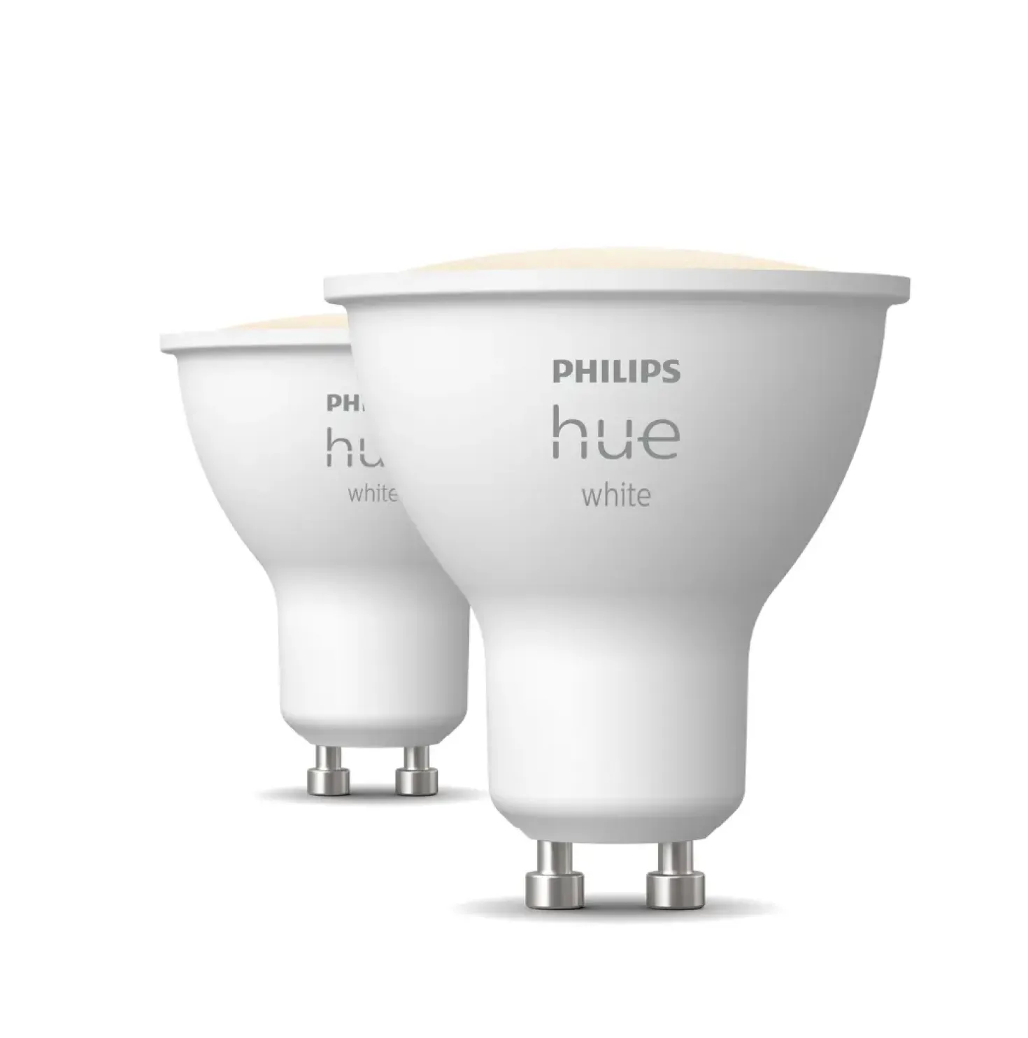 Philips Hue GU10 | 2-Pak | White | 2700K | 400lm | 4,2W