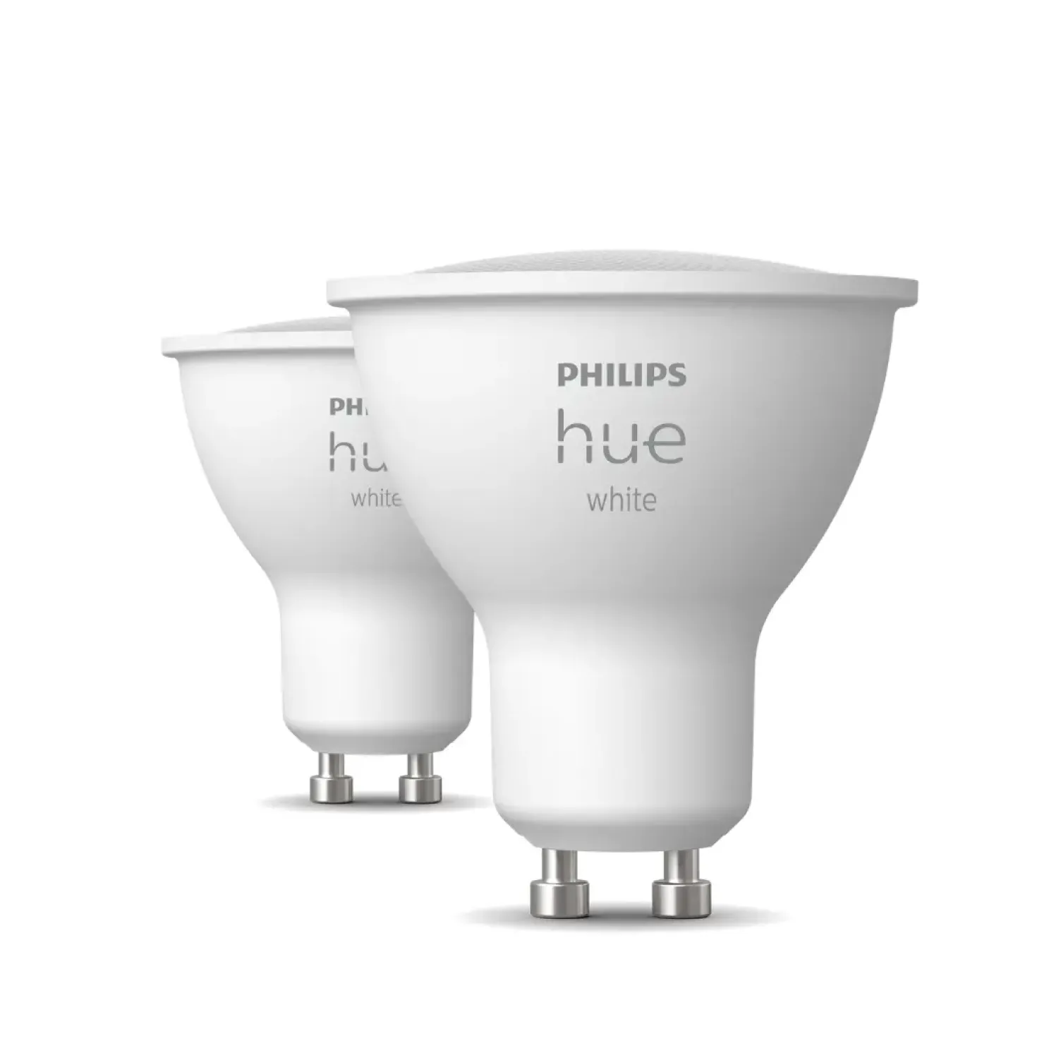 Philips Hue GU10 | 2-Pak | White | 2700K | 400lm | 4,2W
