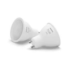Philips Hue GU10 | 2-Pak | White | 2700K | 400lm | 4,2W