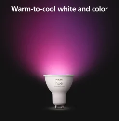 Philips Hue GU10 | White & Color Ambiance | 400lm | 4,2W