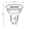 Philips LED Spot GU10 | 6-pak | 4,6W | 390lm | 4000K