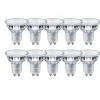 Philips Master GU10 LED spot | 10-Pak | Dæmpbar | 380lm | 4000K | 3,7W